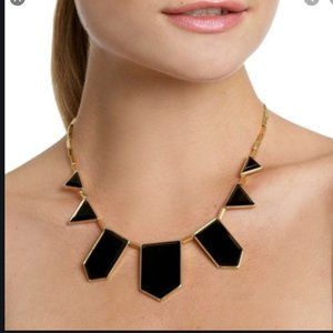 House of Harlow 1960 Station Necklace Black / Gold